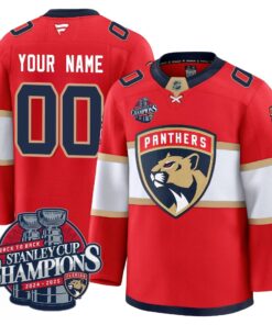 Florida Panthers 2025 Stanley Cup B2B Champions Jersey N1 - All Stitched 38 1750306974426