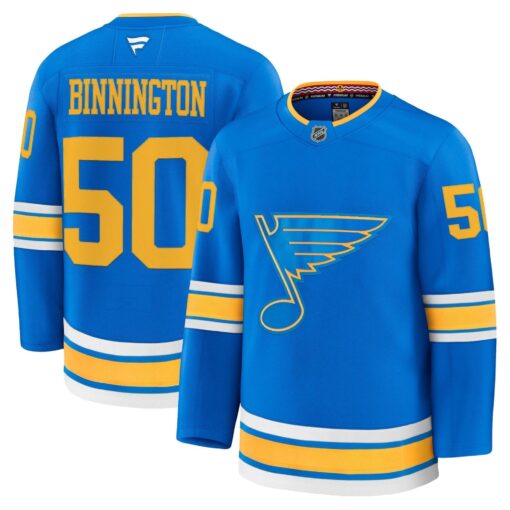 St. Louis Blues 2025/26 Premium Jersey - All Stitched - Image 12