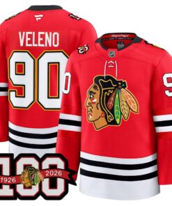 Chicago Blackhawks 100th Anniversary Premium Jersey - All Stitched 28 175110767309928d5d67
