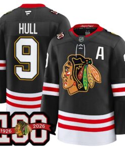 Chicago Blackhawks 100th Anniversary Premium Jersey - All Stitched 46 175110767360ec07910e