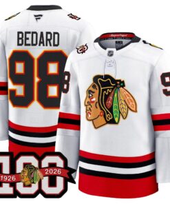 Chicago Blackhawks 100th Anniversary Premium Jersey - All Stitched 32 1751107673c8c35c0404