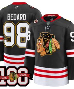 Chicago Blackhawks 100th Anniversary Premium Jersey - All Stitched 40 1751107674206a47d549
