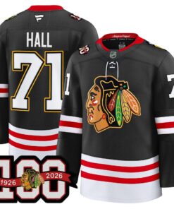 Chicago Blackhawks 100th Anniversary Premium Jersey - All Stitched 35 1751107674b51a54dffb