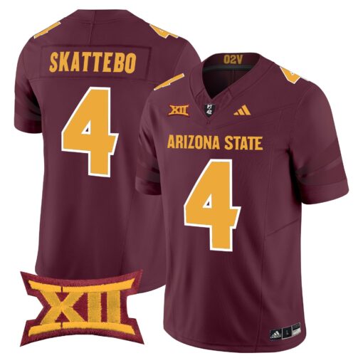 Arizona State Sun Devils 2025 Vapor Limited Jersey - All Stitched - Image 47