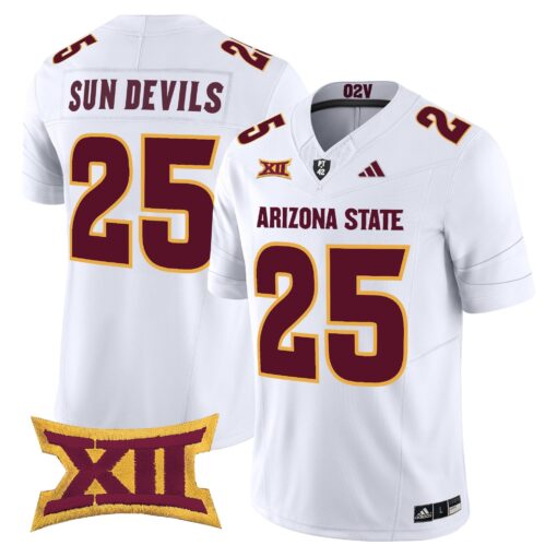 Arizona State Sun Devils 2025 Vapor Limited Jersey - All Stitched - Image 15