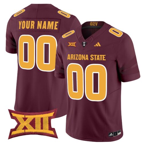 Arizona State Sun Devils 2025 Vapor Limited Custom Jersey - All Stitched - Image 3