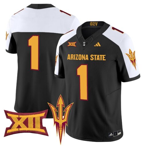 Arizona State Sun Devils 2025 Vapor Limited Jersey - All Stitched - Image 29