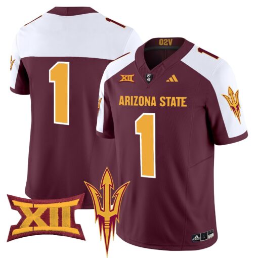 Arizona State Sun Devils 2025 Vapor Limited Jersey - All Stitched - Image 41