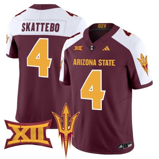 Arizona State Sun Devils 2025 Vapor Limited Jersey - All Stitched - Image 33