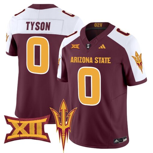 Arizona State Sun Devils 2025 Vapor Limited Jersey - All Stitched - Image 35