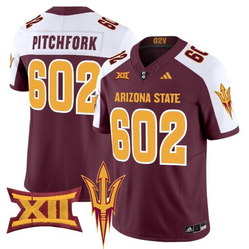 Arizona State Sun Devils 2025 Vapor Limited Jersey - All Stitched - Image 31
