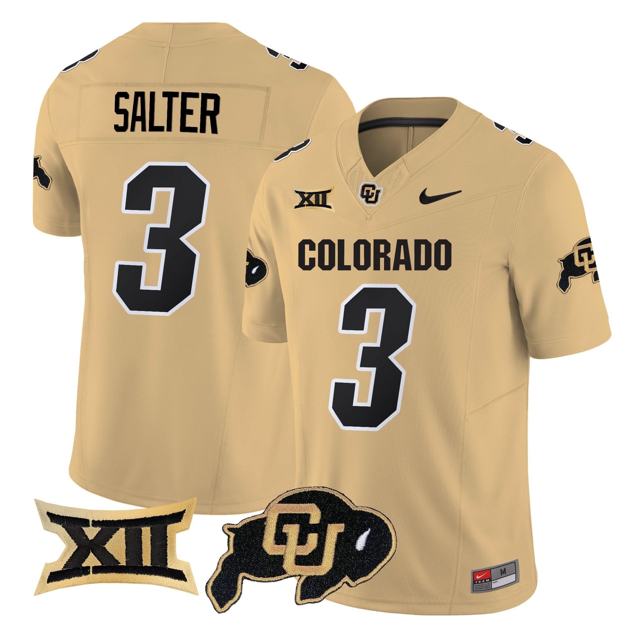 Colorado Buffaloes 2025 Vapor Limited Jersey - All Stitched 27 Colorado Buffaloes 2025 Vapor Limited Jersey - All Stitched - Image 27