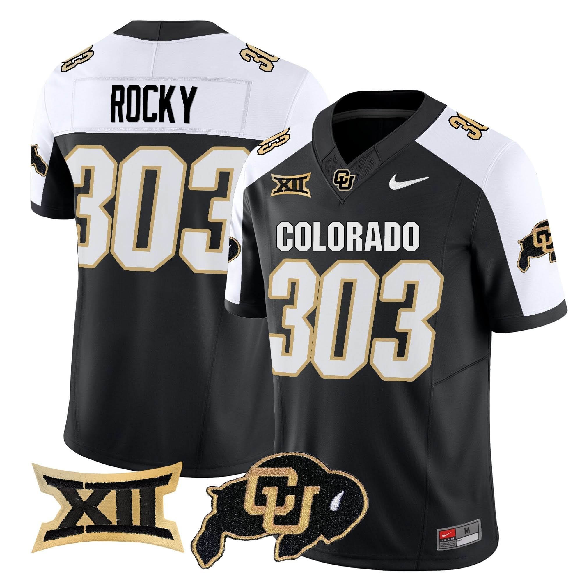 Colorado Buffaloes 2025 Vapor Limited Jersey - All Stitched 12 Colorado Buffaloes 2025 Vapor Limited Jersey - All Stitched - Image 12