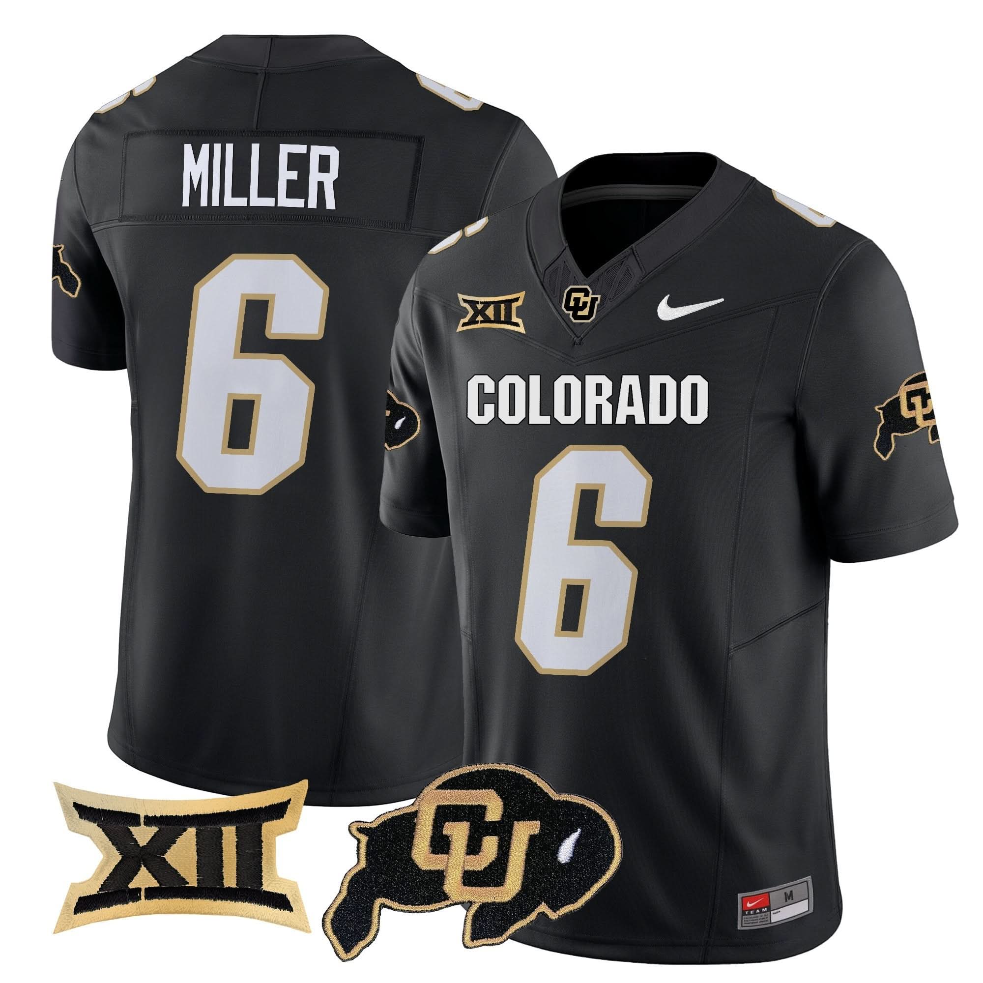 Colorado Buffaloes 2025 Vapor Limited Jersey - All Stitched 5 Colorado Buffaloes 2025 Vapor Limited Jersey - All Stitched - Image 5