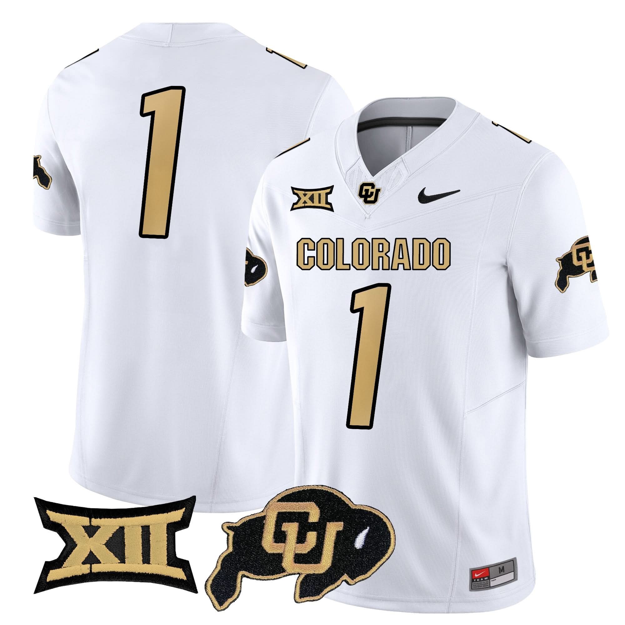 Colorado Buffaloes 2025 Vapor Limited Jersey - All Stitched 17 Colorado Buffaloes 2025 Vapor Limited Jersey - All Stitched - Image 17