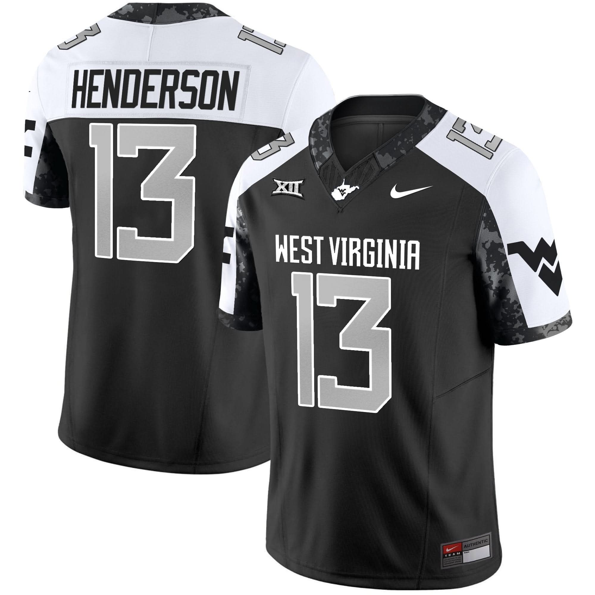 West Virginia Mountaineers 2025 Coal Rush Vapor Limited Jersey - All Stitched 3 West Virginia Mountaineers 2025 Coal Rush Vapor Limited Jersey - All Stitched - Image 3