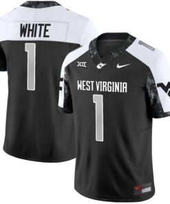 West Virginia Mountaineers 2025 Coal Rush Vapor Limited Jersey - All Stitched 19 175384208238982bc7cd