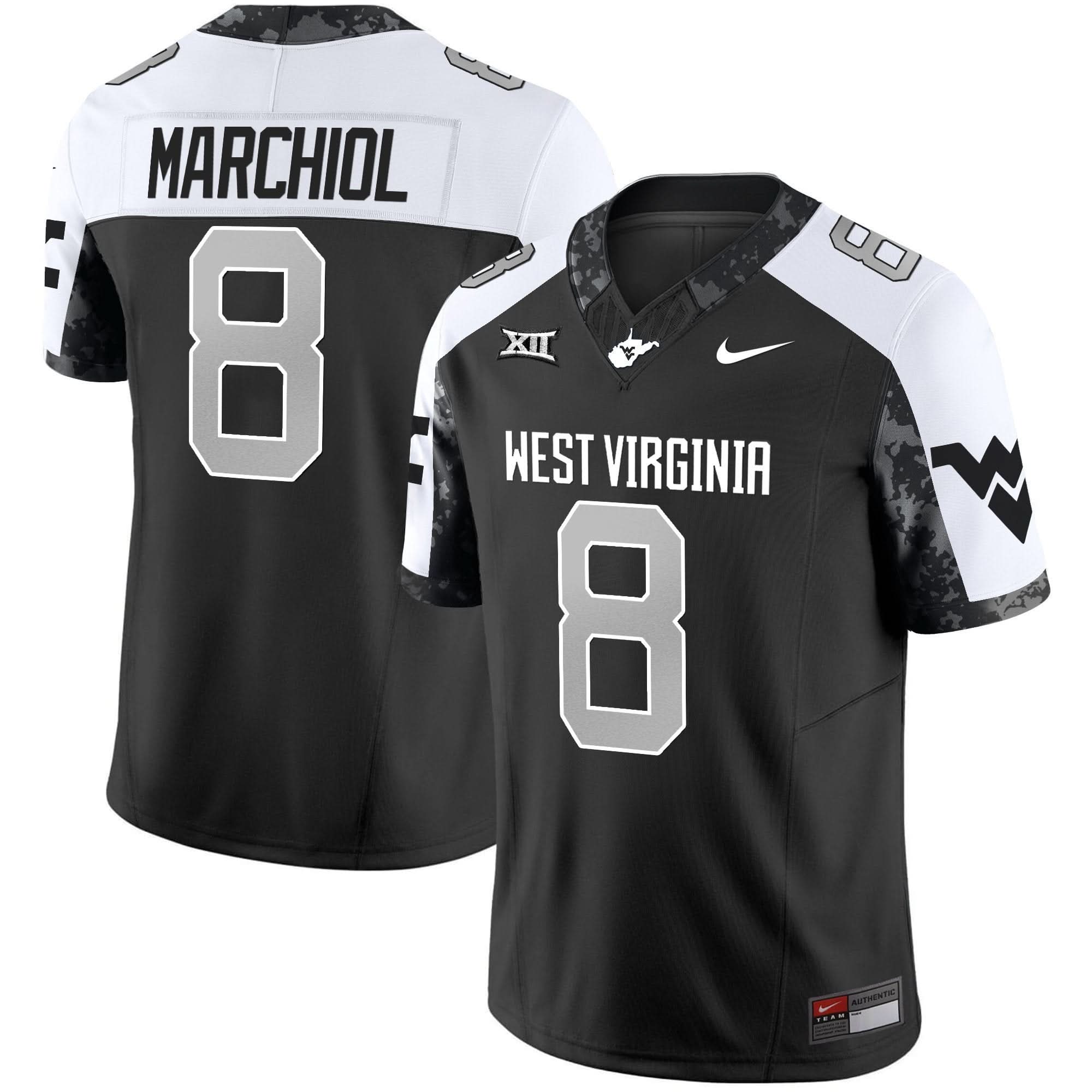 West Virginia Mountaineers 2025 Coal Rush Vapor Limited Jersey - All Stitched 16 West Virginia Mountaineers 2025 Coal Rush Vapor Limited Jersey - All Stitched - Image 16
