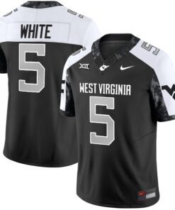 West Virginia Mountaineers 2025 Coal Rush Vapor Limited Jersey - All Stitched 22 1753842082d4902c8cba