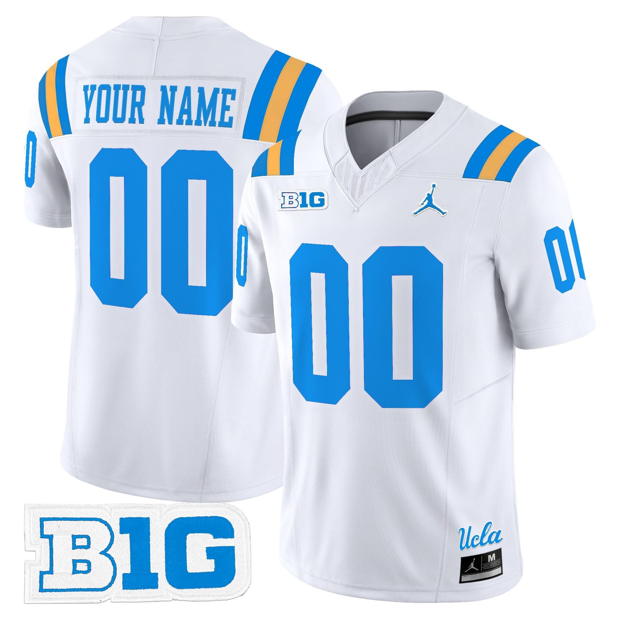 Custom UCLA Bruins Jersey Name, Number 2025 Vapor Limited - All Stitched 4 Custom UCLA Bruins Jersey Name, Number 2025 Vapor Limited - All Stitched - Image 4
