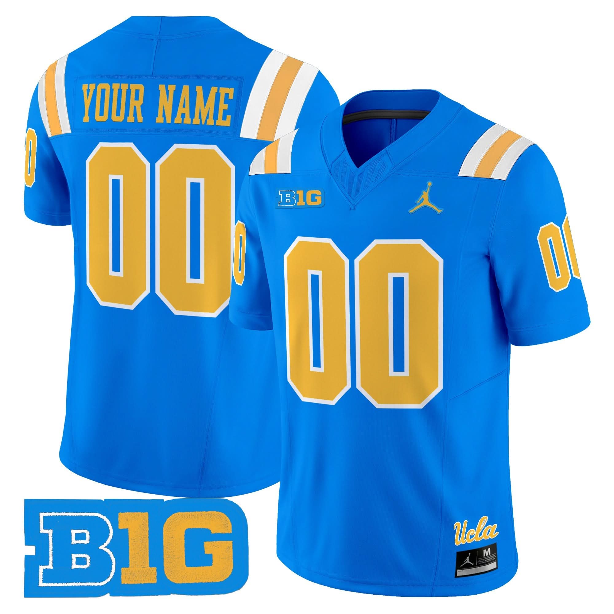 Custom UCLA Bruins Jersey Name, Number 2025 Vapor Limited - All Stitched 3 Custom UCLA Bruins Jersey Name, Number 2025 Vapor Limited - All Stitched - Image 3