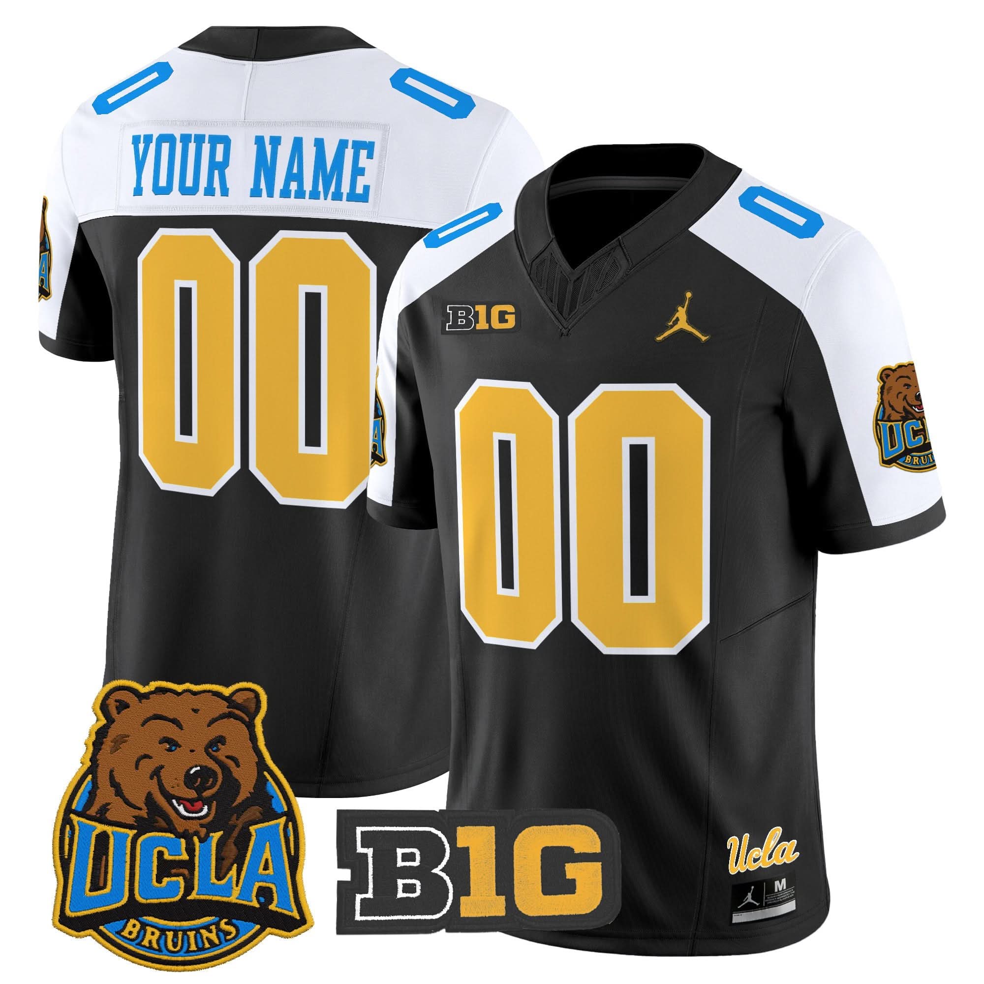 Custom UCLA Bruins Jersey Name, Number 2025 Vapor Limited - All Stitched 2 Custom UCLA Bruins Jersey Name, Number 2025 Vapor Limited - All Stitched - Image 2