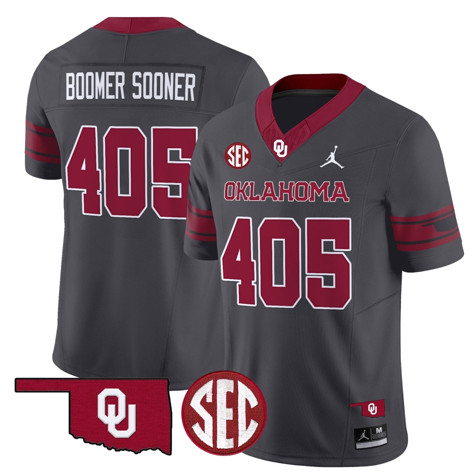 Oklahoma Sooners 2025 Vapor Limited Jersey - All Stitched 16 Oklahoma Sooners 2025 Vapor Limited Jersey - All Stitched - Image 16