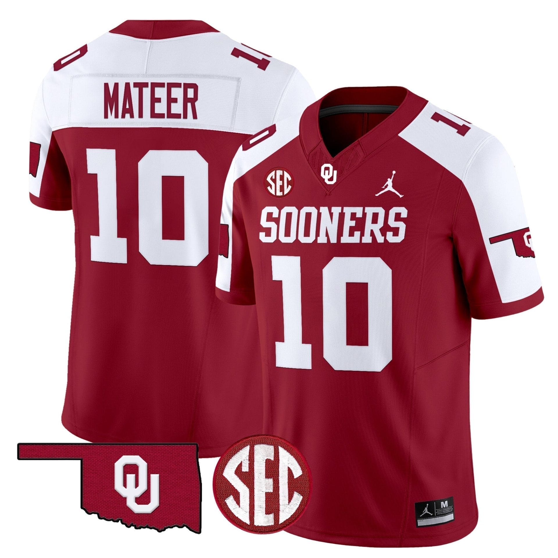 Oklahoma Sooners 2025 Vapor Limited Jersey - All Stitched 13 1754389836655