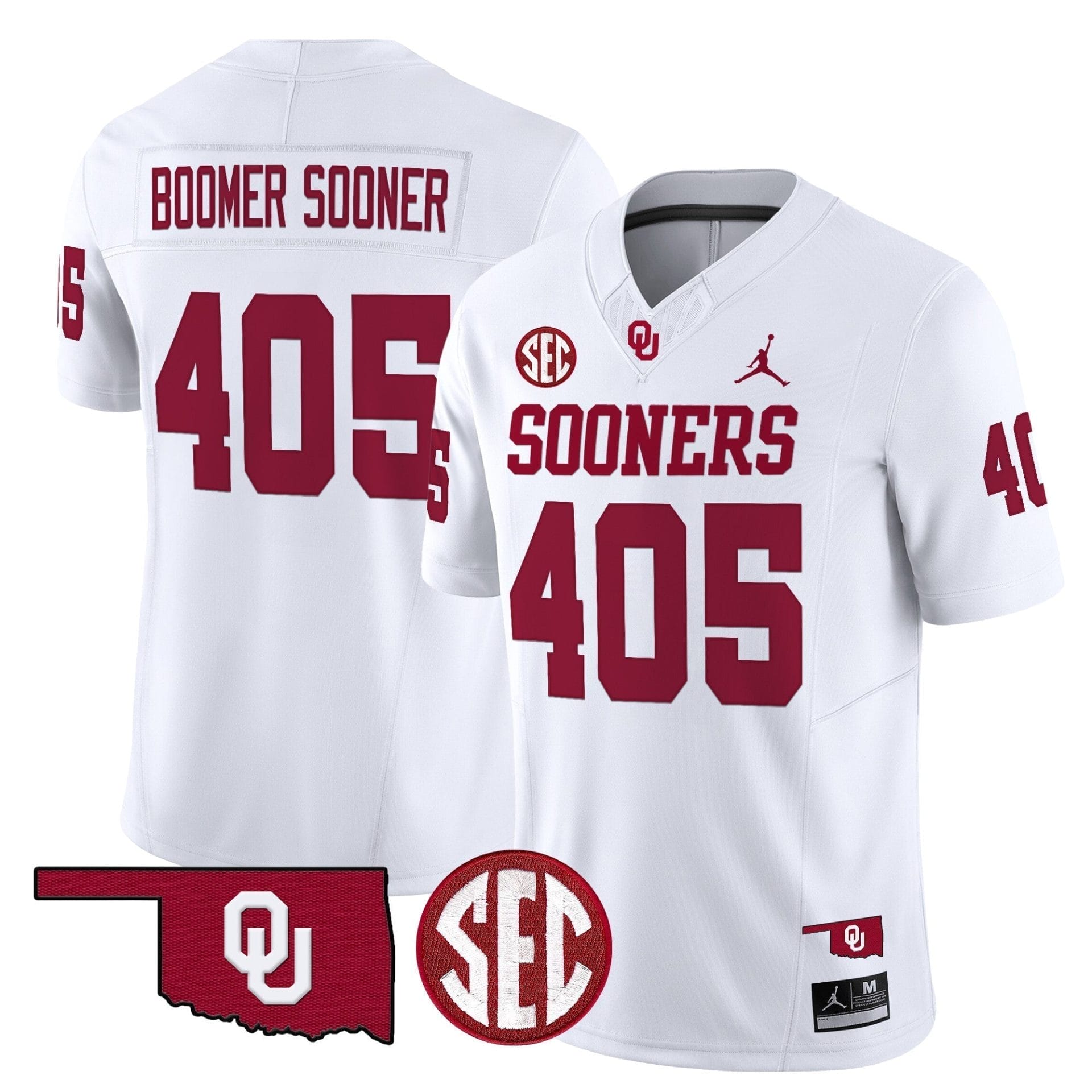 Oklahoma Sooners 2025 Vapor Limited Jersey - All Stitched 14 Oklahoma Sooners 2025 Vapor Limited Jersey - All Stitched - Image 14