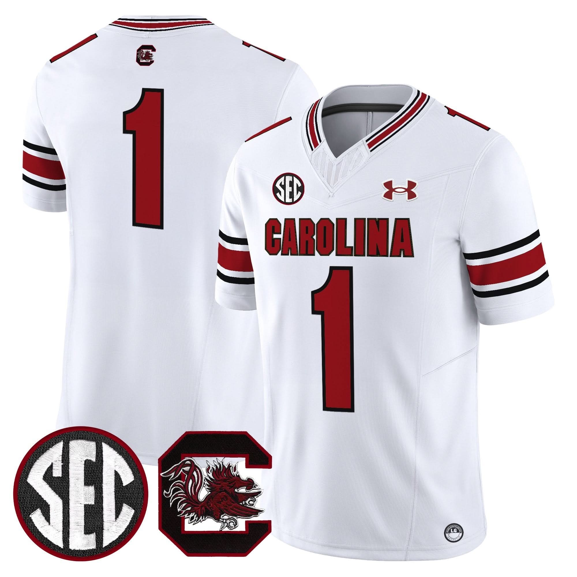 South Carolina Gamecocks 2025 Vapor Limited Jersey - All Stitched 40 South Carolina Gamecocks 2025 Vapor Limited Jersey - All Stitched - Image 40