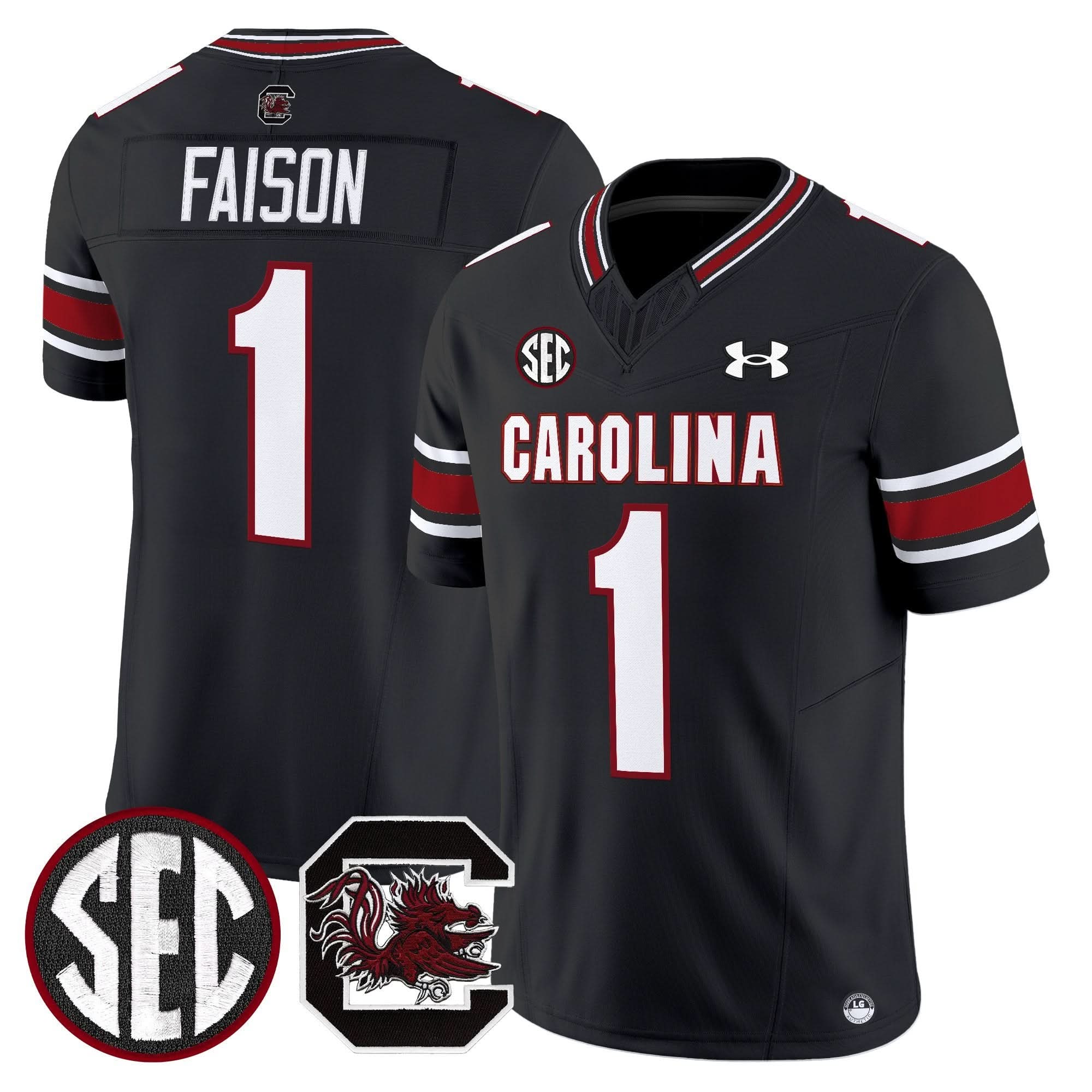 South Carolina Gamecocks 2025 Vapor Limited Jersey - All Stitched 31 South Carolina Gamecocks 2025 Vapor Limited Jersey - All Stitched - Image 31