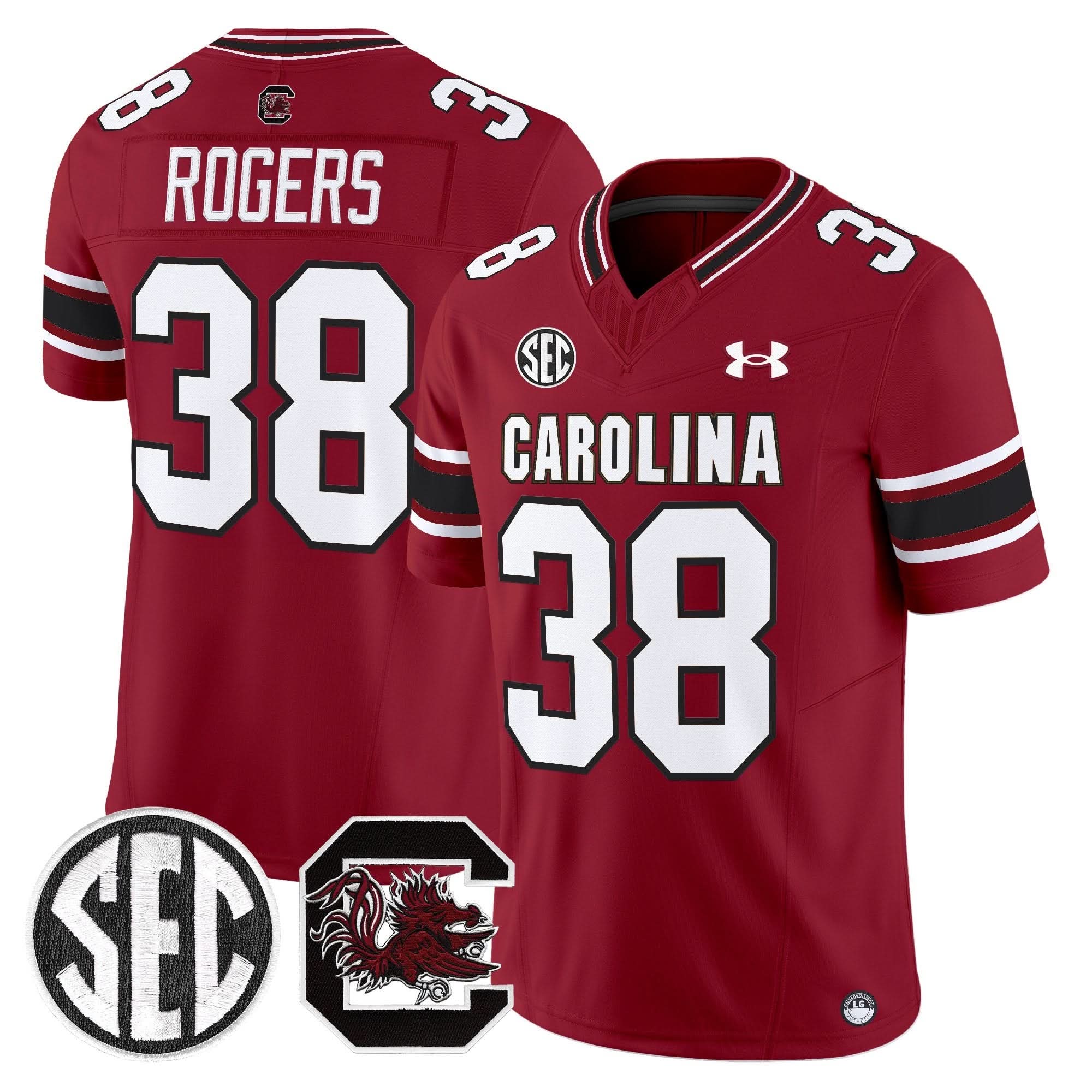 South Carolina Gamecocks 2025 Vapor Limited Jersey - All Stitched 8 South Carolina Gamecocks 2025 Vapor Limited Jersey - All Stitched - Image 8