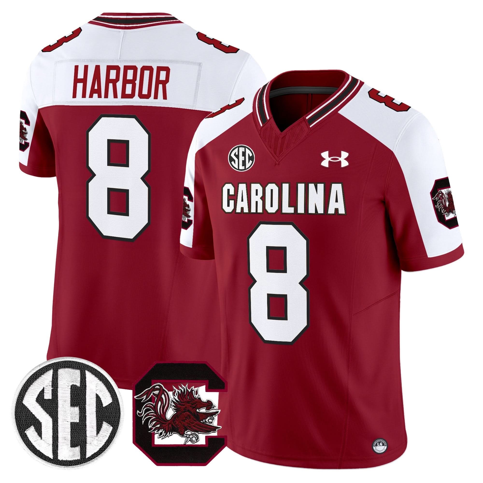 South Carolina Gamecocks 2025 Vapor Limited Jersey - All Stitched 7 South Carolina Gamecocks 2025 Vapor Limited Jersey - All Stitched - Image 7