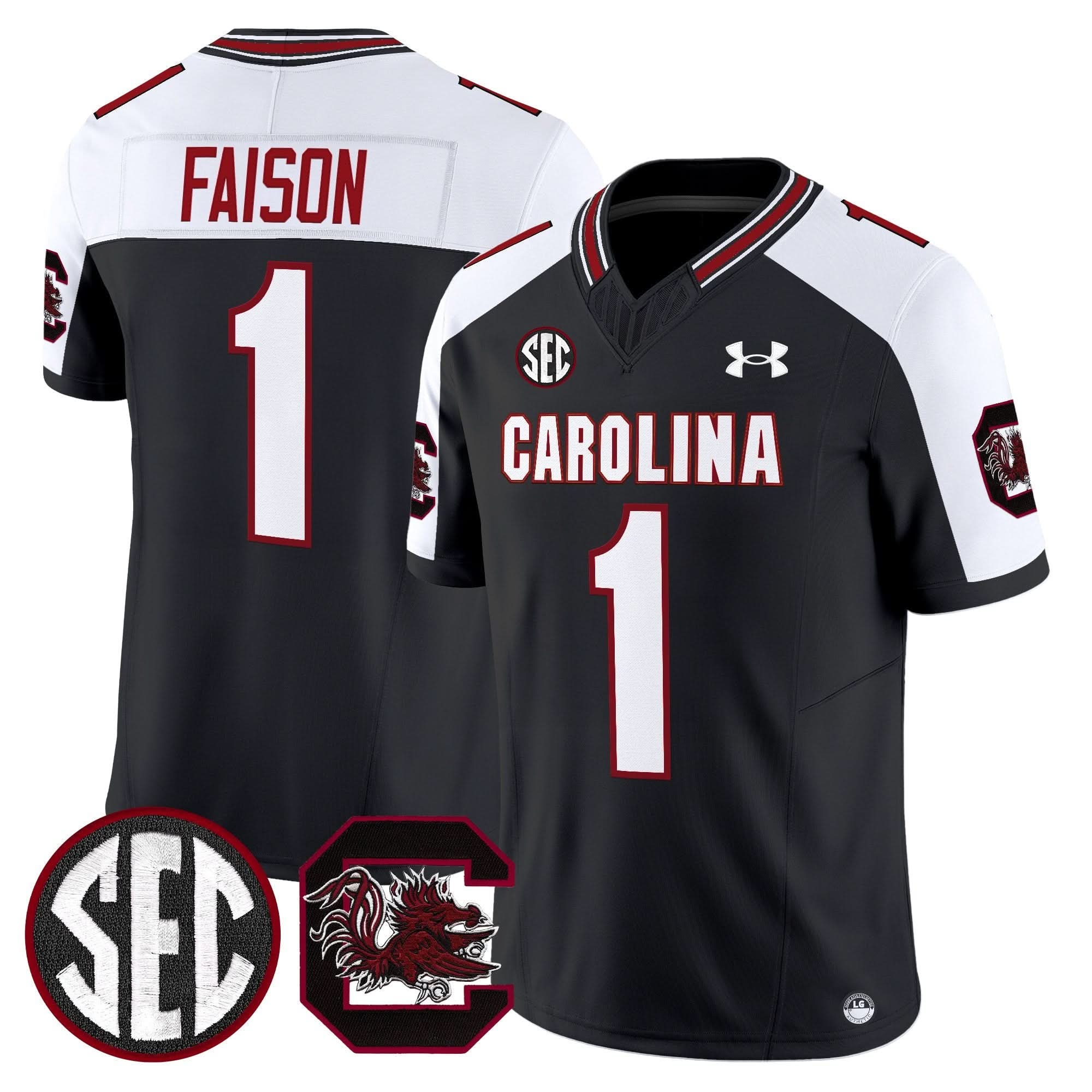 South Carolina Gamecocks 2025 Vapor Limited Jersey - All Stitched 19 South Carolina Gamecocks 2025 Vapor Limited Jersey - All Stitched - Image 19