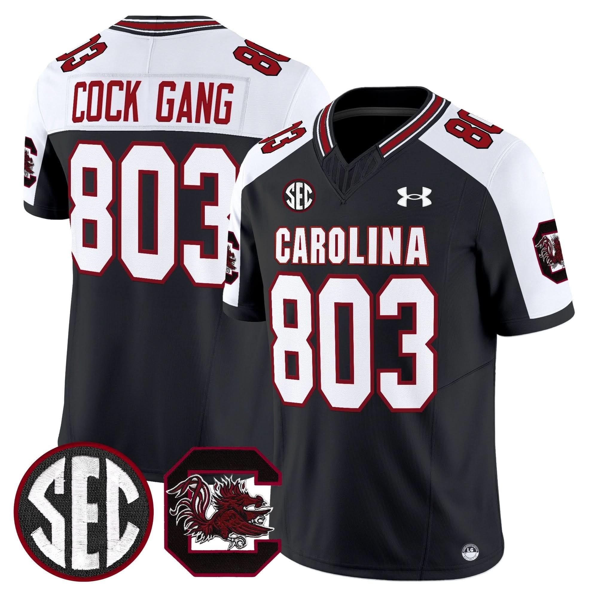 South Carolina Gamecocks 2025 Vapor Limited Jersey - All Stitched 14 South Carolina Gamecocks 2025 Vapor Limited Jersey - All Stitched - Image 14