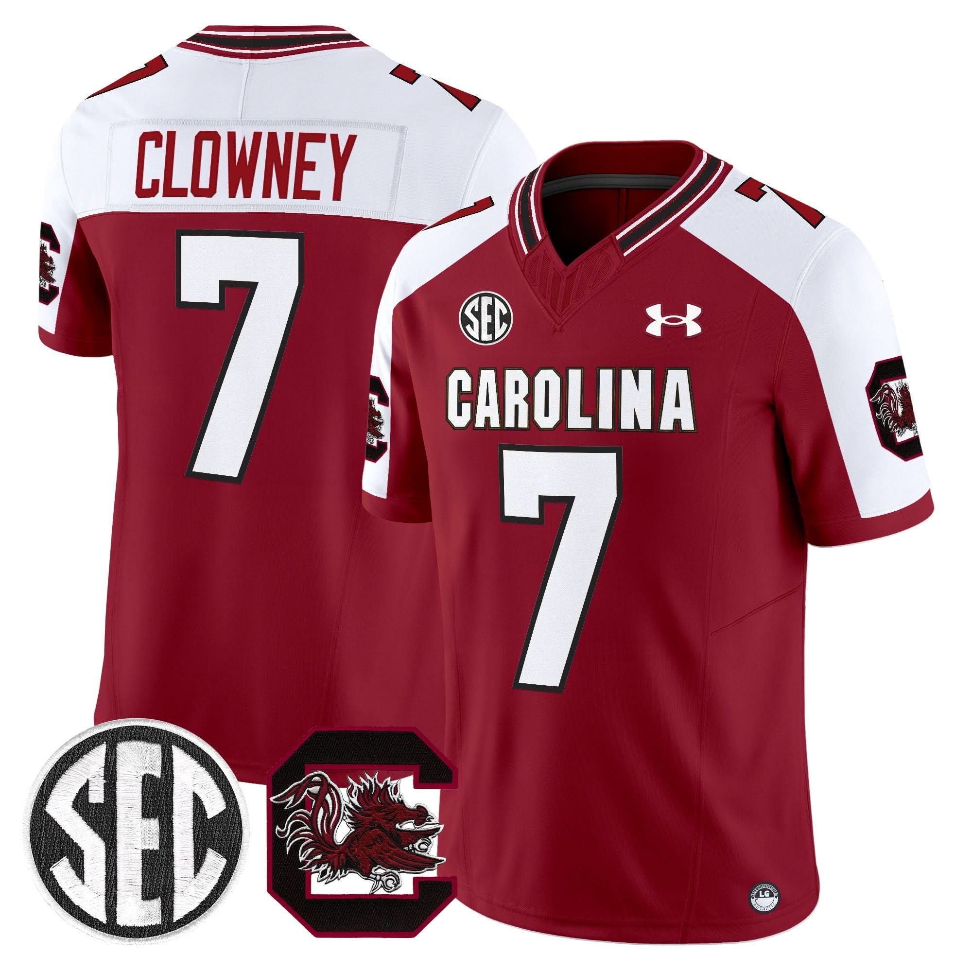 South Carolina Gamecocks 2025 Vapor Limited Jersey - All Stitched 10 South Carolina Gamecocks 2025 Vapor Limited Jersey - All Stitched - Image 10