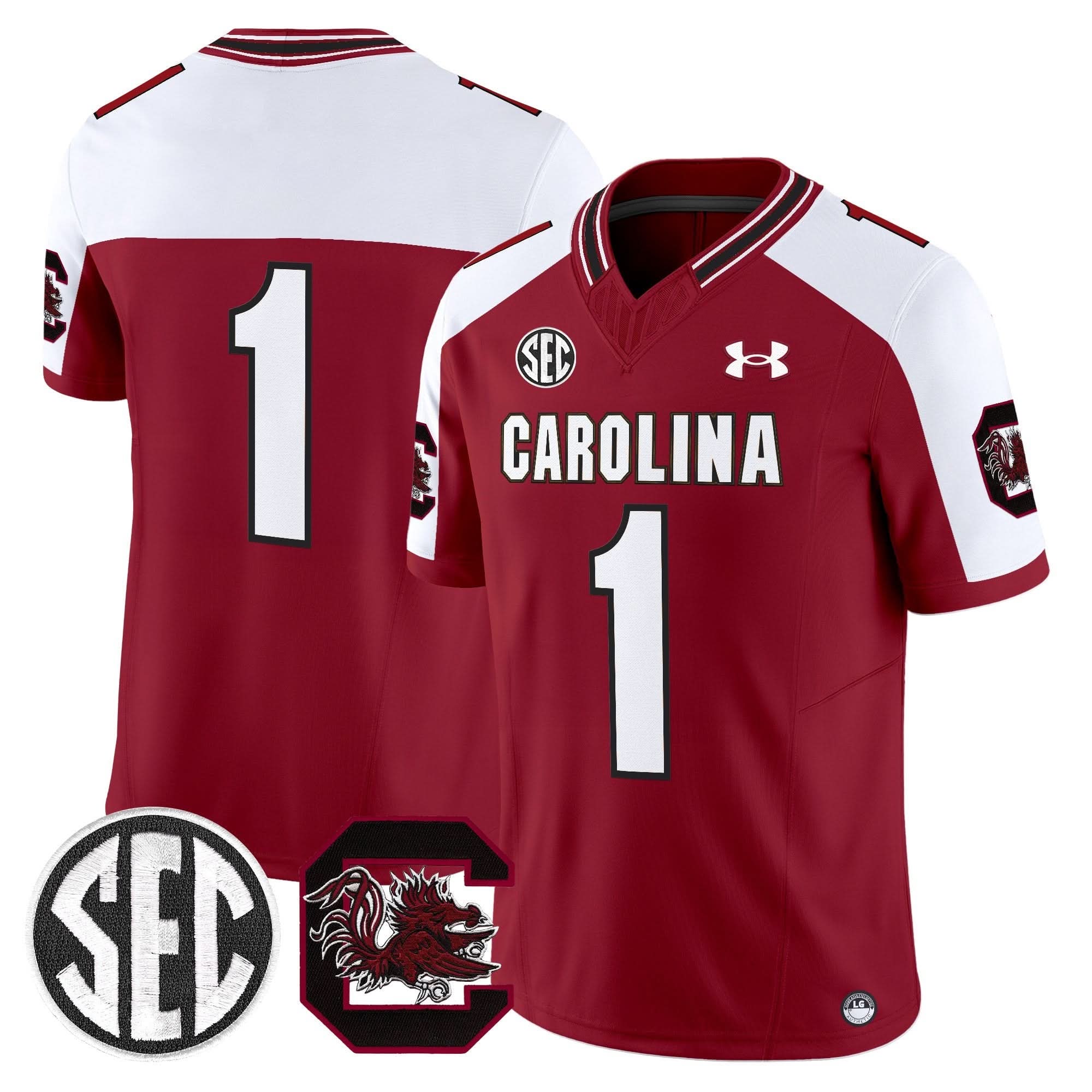 South Carolina Gamecocks 2025 Vapor Limited Jersey - All Stitched 11 South Carolina Gamecocks 2025 Vapor Limited Jersey - All Stitched - Image 11