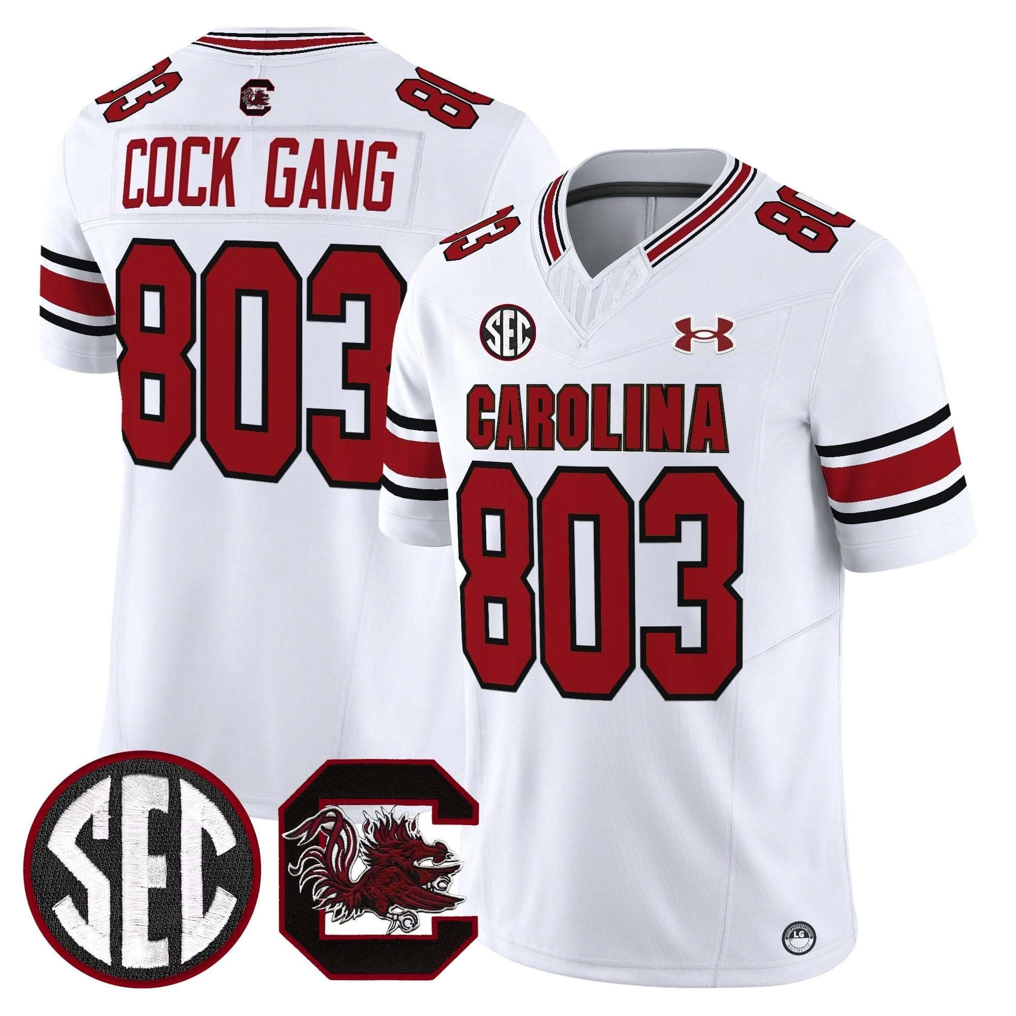 South Carolina Gamecocks 2025 Vapor Limited Jersey - All Stitched 12 South Carolina Gamecocks 2025 Vapor Limited Jersey - All Stitched - Image 12