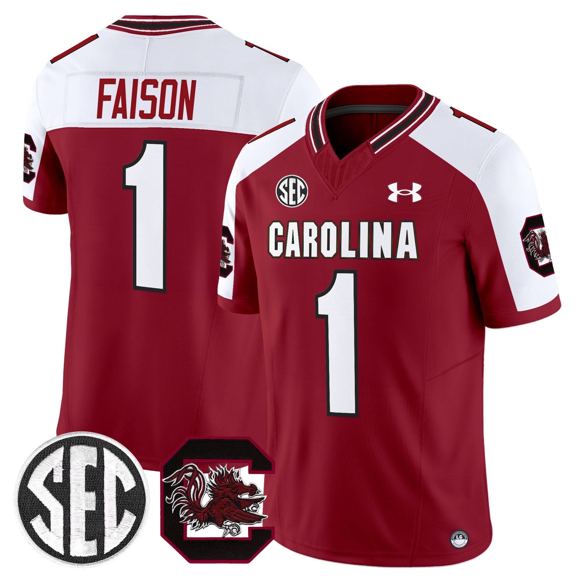 South Carolina Gamecocks 2025 Vapor Limited Jersey - All Stitched 9 South Carolina Gamecocks 2025 Vapor Limited Jersey - All Stitched - Image 9