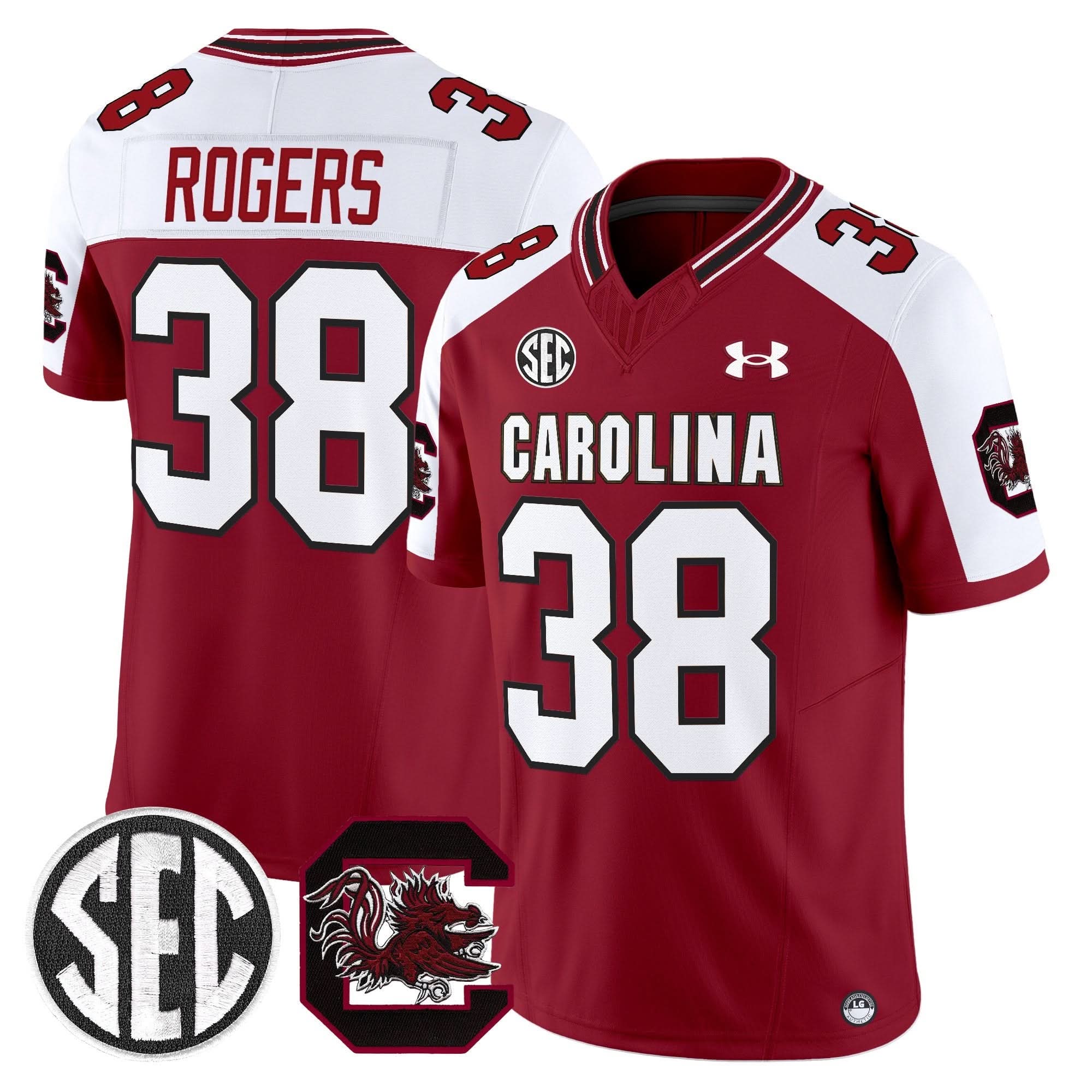 South Carolina Gamecocks 2025 Vapor Limited Jersey - All Stitched 5 South Carolina Gamecocks 2025 Vapor Limited Jersey - All Stitched - Image 5