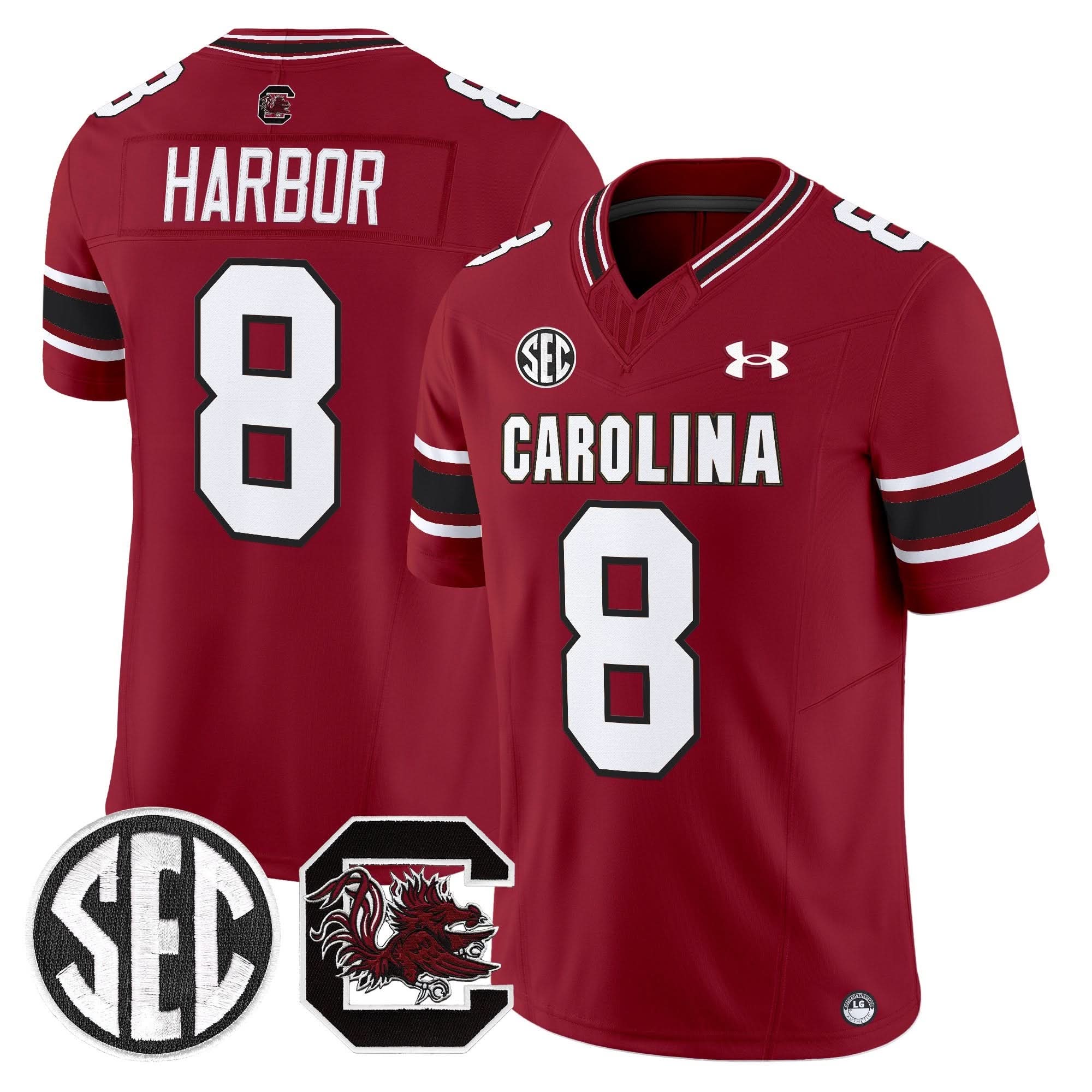 South Carolina Gamecocks 2025 Vapor Limited Jersey - All Stitched 24 South Carolina Gamecocks 2025 Vapor Limited Jersey - All Stitched - Image 24