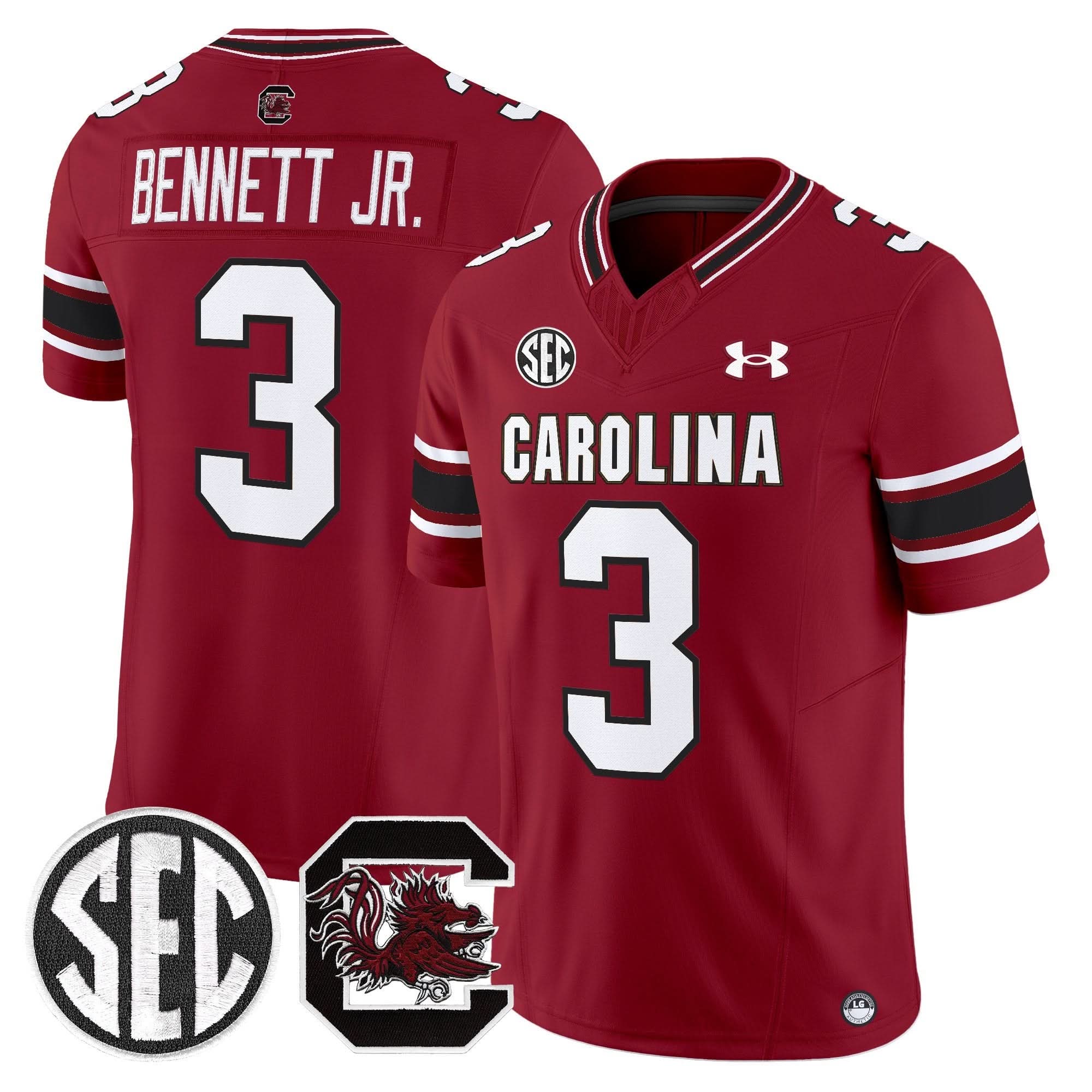 South Carolina Gamecocks 2025 Vapor Limited Jersey - All Stitched 21 South Carolina Gamecocks 2025 Vapor Limited Jersey - All Stitched - Image 21