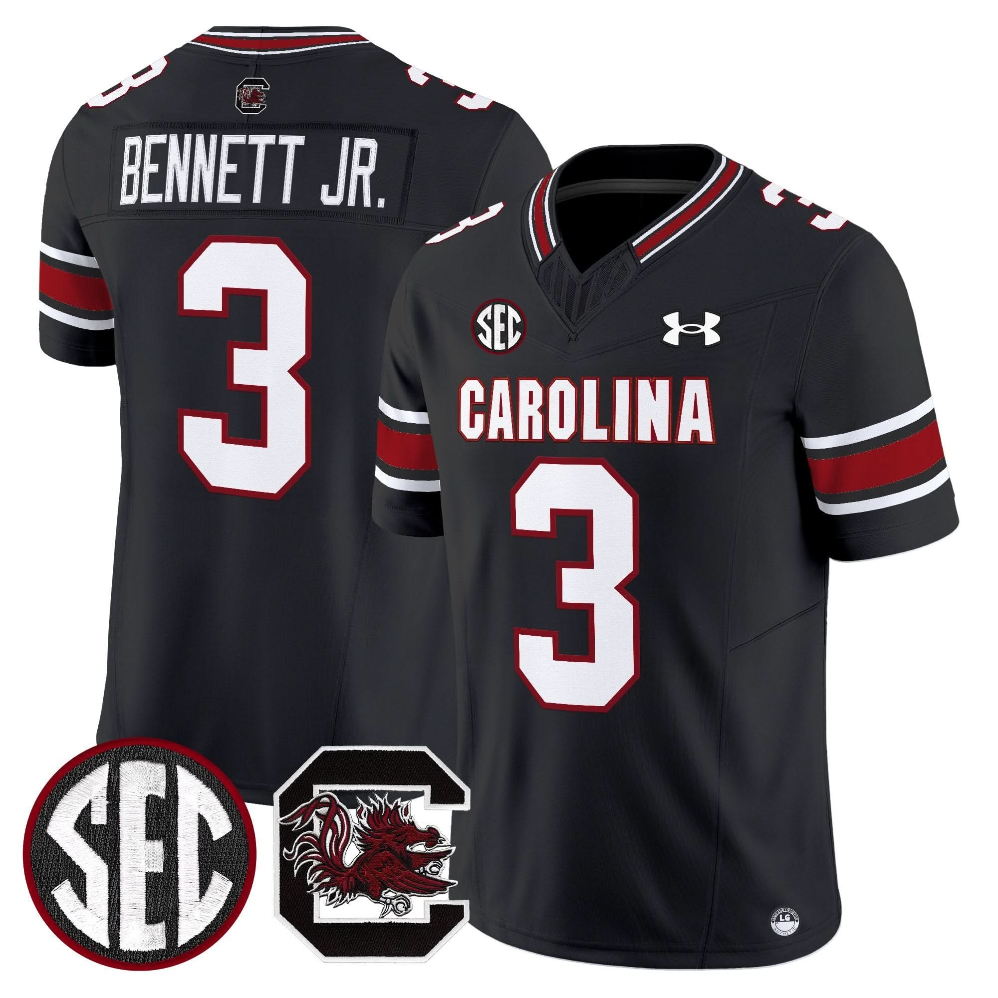 South Carolina Gamecocks 2025 Vapor Limited Jersey - All Stitched 28 South Carolina Gamecocks 2025 Vapor Limited Jersey - All Stitched - Image 28