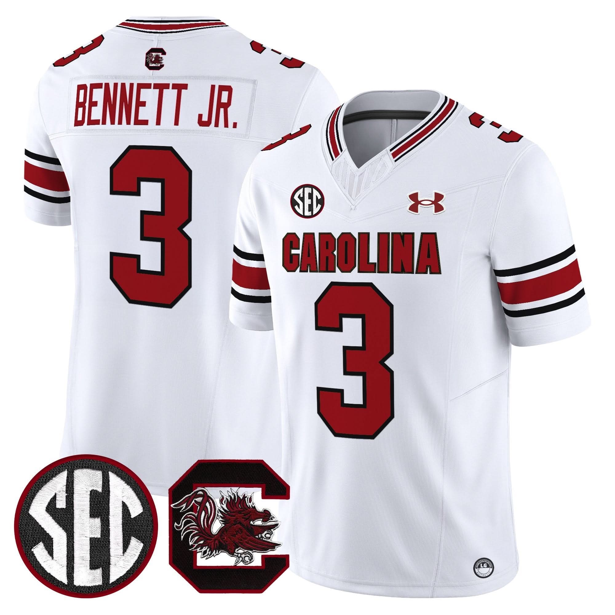 South Carolina Gamecocks 2025 Vapor Limited Jersey - All Stitched 36 South Carolina Gamecocks 2025 Vapor Limited Jersey - All Stitched - Image 36