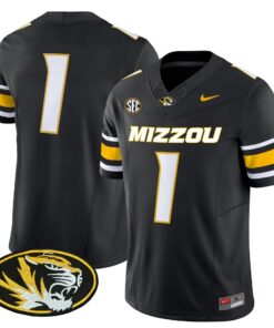 Missouri Tigers 2025 Vapor Limited Jersey - All Stitched 79 1754910483576
