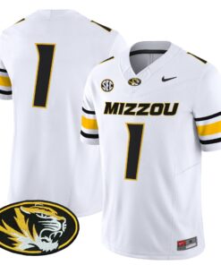 Missouri Tigers 2025 Vapor Limited Jersey - All Stitched 61 1754910493734