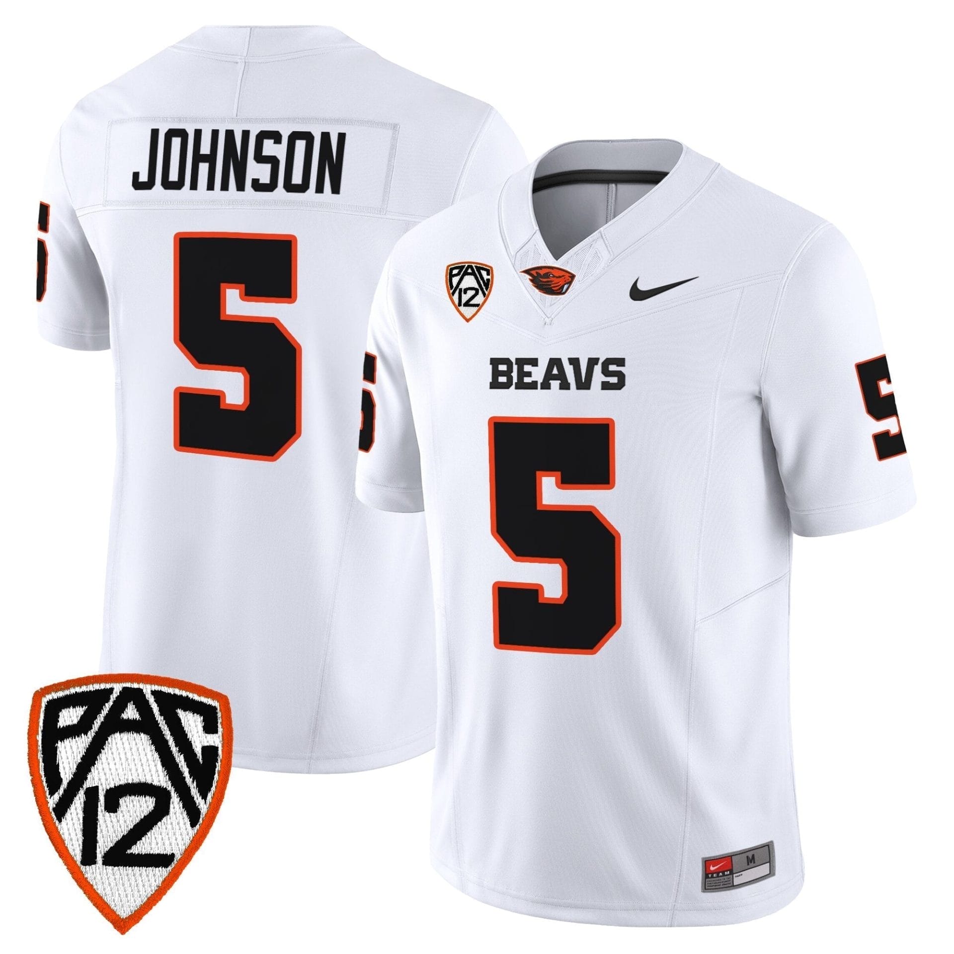 Oregon State Beavers 2025 Vapor Limited Jersey - All Stitched 5 Oregon State Beavers 2025 Vapor Limited Jersey - All Stitched - Image 5