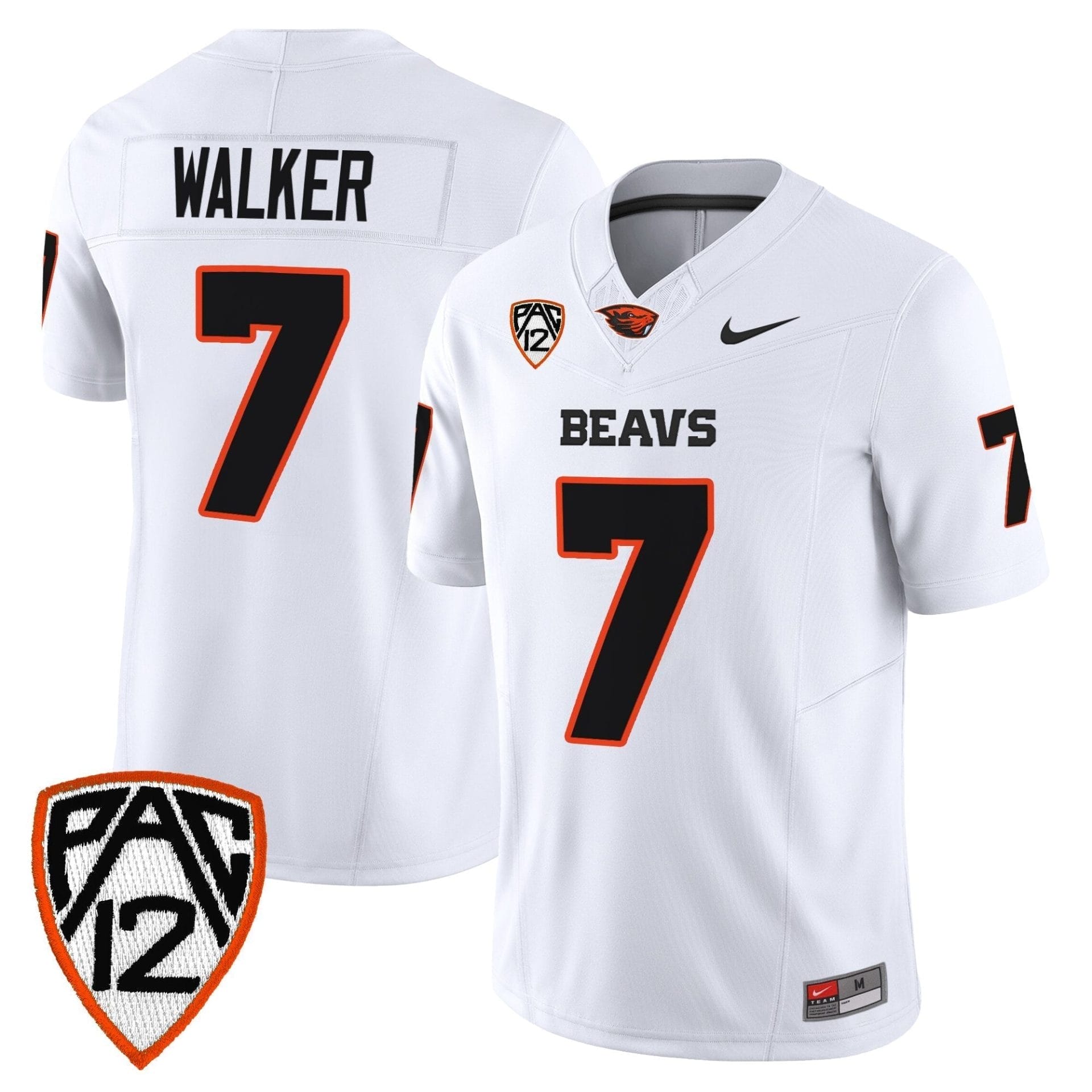 Oregon State Beavers 2025 Vapor Limited Jersey - All Stitched 7 Oregon State Beavers 2025 Vapor Limited Jersey - All Stitched - Image 7