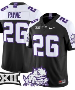 TCU Horned Frogs 2025 Vapor Limited Jersey - All stitched 73 1754965642586