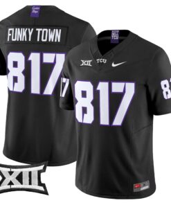 TCU Horned Frogs 2025 Vapor Limited Jersey - All stitched 60 1754965642606